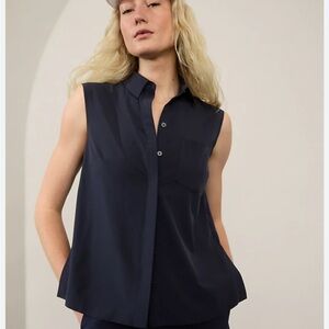 Navy Athleta Everlasting Tank